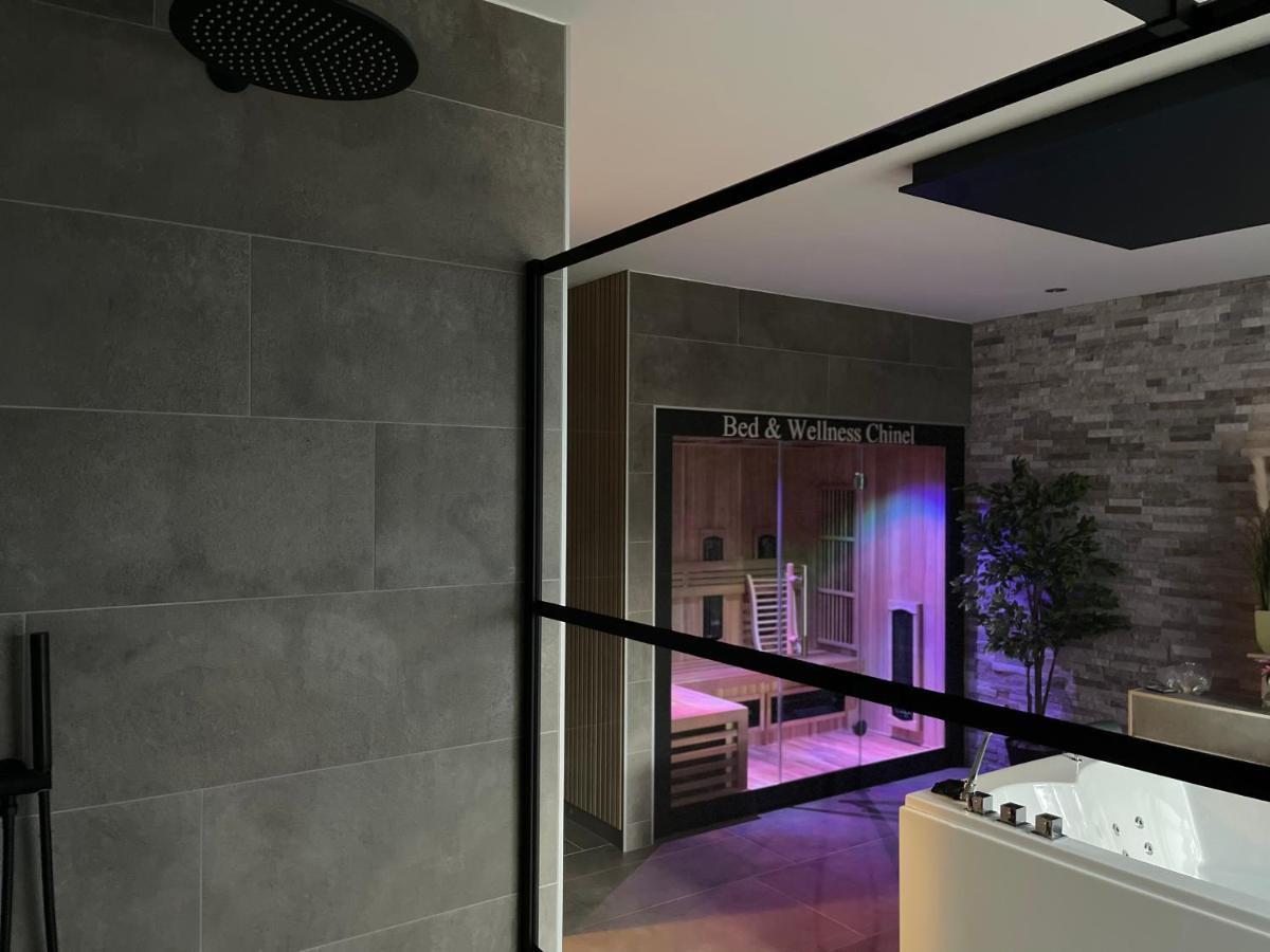 Bed & Wellness Chinel Luxe Vakantiehuis Met Sauna'S En Bubbelbad Apartment Sint Annaland Exterior foto